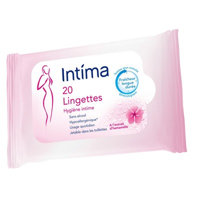 Intima Long-Lasting Freshness Intimate Wipes x20