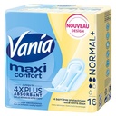 Vania | Serviettes hygiéniques Maxi Confort Normal+ x16