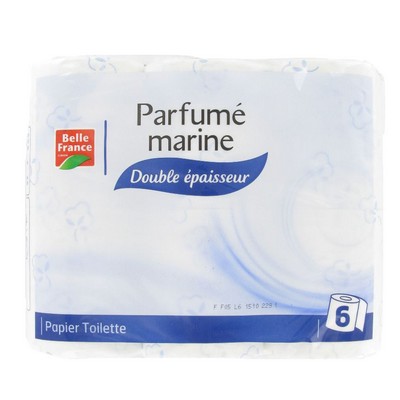 Belle France Toilet Paper x4 420 sheets 2-ply Recycled Ecolabel