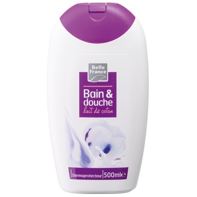 BELLE FRANCE Cotton Milk Shower Gel 500ml