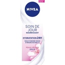 Crème visage Jour Nourissante Hydratante 24h Peaux Sèches NIVEA le tube de 50ml