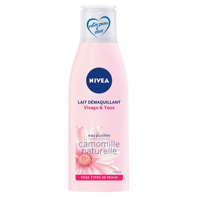 NIVEA Chamomile Cleansing Milk for Face and Eyes 200ml Bottle
