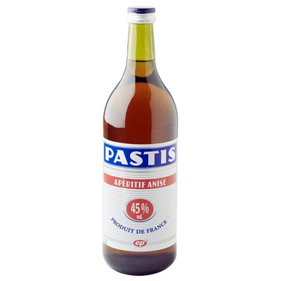 Pastis 45% ABV Bottle 1L
