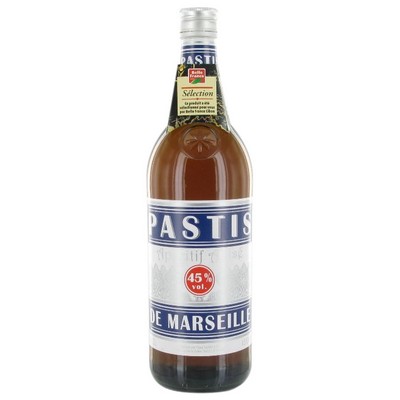 Pastis 45% Belle France Bottle 1L