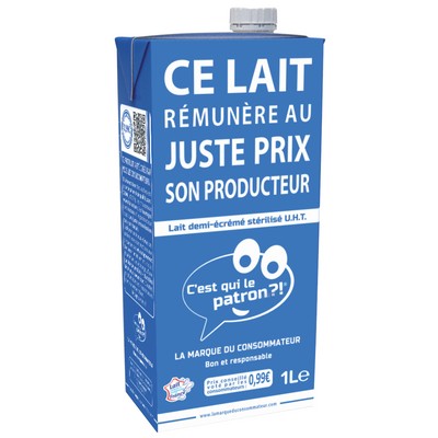 BK1L LAIT 1/2E MARQ.CONSOMMATEUR