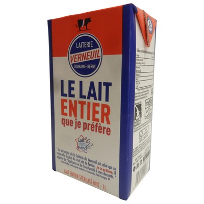 Verneuil Whole Milk 1 L