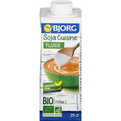 BJOR Organic Fluid Cooking Soy 250ml