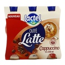 CAFFE LATTE  Cappuccino  LACTEL  bouteille 3x200ml
