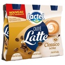 CAFFE LATTE  Classico  LACTEL  bouteille 3x200ml
