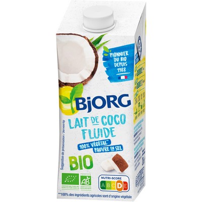 BJOR Lait de coco fluide 200ml bio