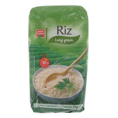 Belle France Parboiled Long Grain Rice Sachet 1kg