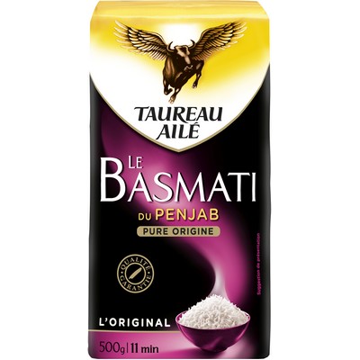 TAUREAU AILE RIZ BASMATI 500G