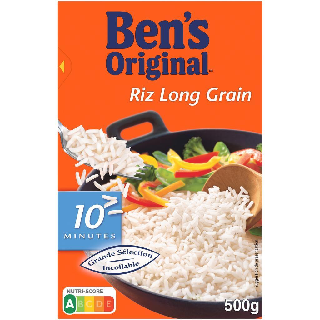 BEN'S ORIGINAL Loose Long Grain Rice 10min 500g