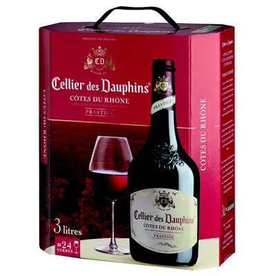 PRESTIGE RED BIB 3L CELLIER DES DAUPHINS