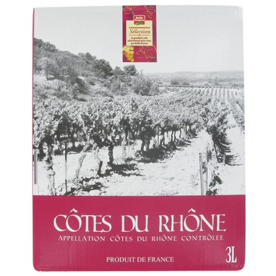 COTES DU RHONE AOC BF BIB 3 L