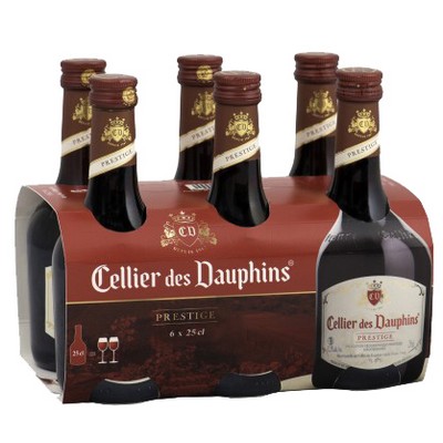 IGP MEDITERRANEE PRESTIGE ROUGE PACK 6X25 CL CELLIER DES DAUPHINS