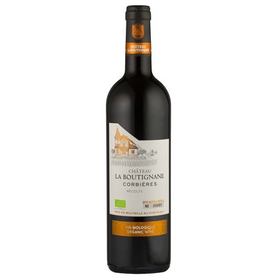 Organic Red Wine Corbières AOP 75cl Château Boutignane