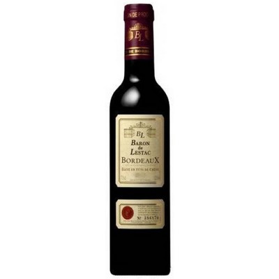BORDEAUX ROUGE BARON DE LESTAC TERRA VITIS 37.5CL