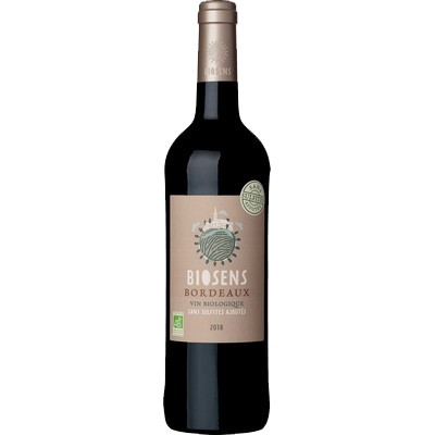 75CL Organic Bordeaux Red Biosens 2018