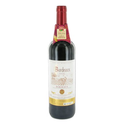 BORDEAUX ROUGE AOC BF BOUTEILLE 75 CL