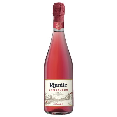 75CL LAMBRUSCO ROUGE RIUNITE ITALIE