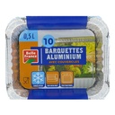 Stackable Deep Aluminum Trays 0.5L