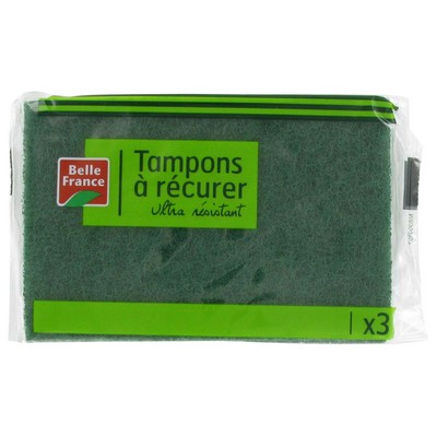Ultra Resistant Scouring Pads x3