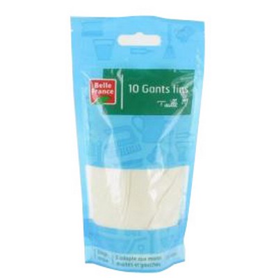 Belle France Fine Latex Gloves Size M x10