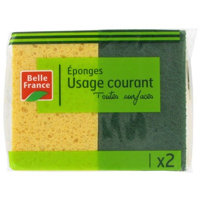 2 EPONGE GRATTANTE USAGE COURANT