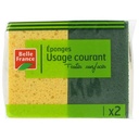 X2 SCOURING PAD ON SPONGE BF