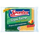 Grease-Resistant Scrubbing Sponge x2