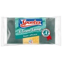 X3 GRATTE EPONGE SPONTEX
