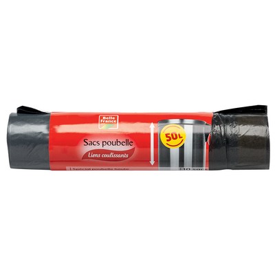 50L Drawstring Tall Trash Bags