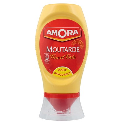 AMORA Mustard Squeeze Bottle 265g