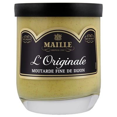VERRE 165G TABLE MOUTARDE MAILLE