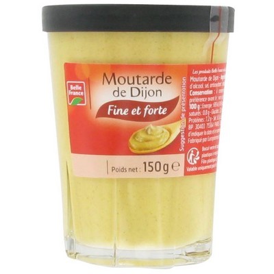150g Glass Fun Dijon Mustard Belle France