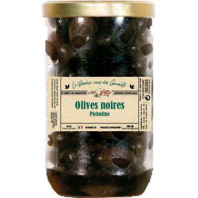 37cl Picholine Black Olives Raoul Gey