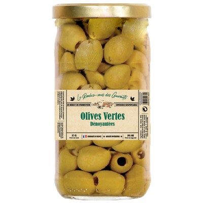 BX200G OLIVES VERTES DENOYAUTEES 6P
