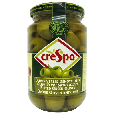 Pitted Green Olives 160g – 37 cl Jar