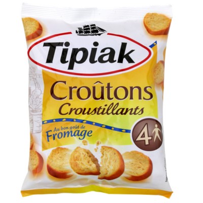 CHEESE CROUTONS 90G TIPIAK