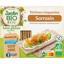 JARDIN BIO / TARTINES AU SARRASIN SANS GLUTEN BIO* / ETUI DE 150G