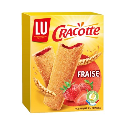 Cracotte Fourrée fraise 200g