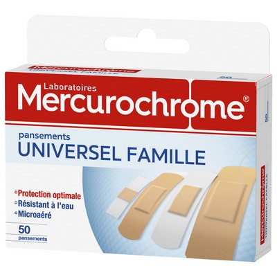 PANSEMENTS UNIVERSEL FAMILLE, 50 unités