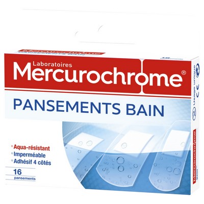 PANSEMENTS BAIN, 16 unités
