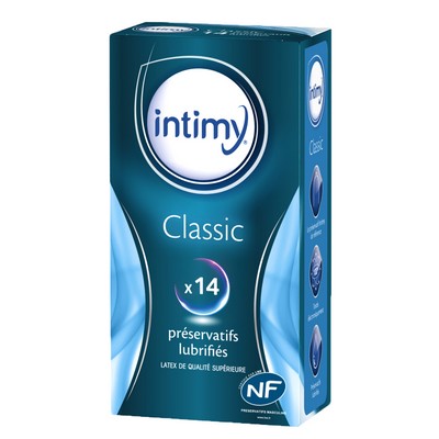 CLASSIC, 14 préservatifs lubrifiés