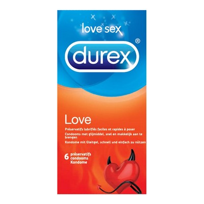 DUREX CONDOM LOVE X6