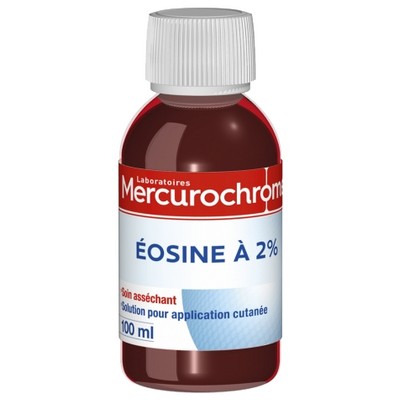 FL 100ML SOLUTION AQUEUSE EOSINE MERCURO