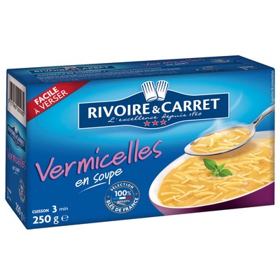 RIVOIRE ET CARRET 250G VERMICELLES FINS