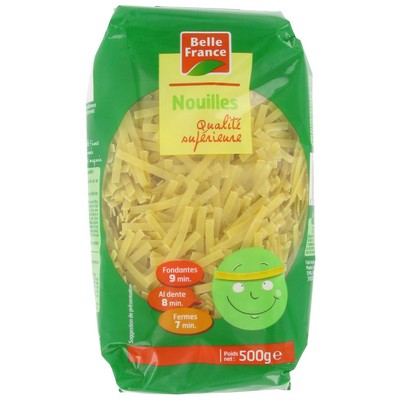 Belle France Noodle Pasta 500g Bag
