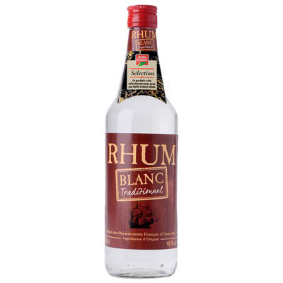RHUM BLANC 40% BF BOUTEILLE 70 CL